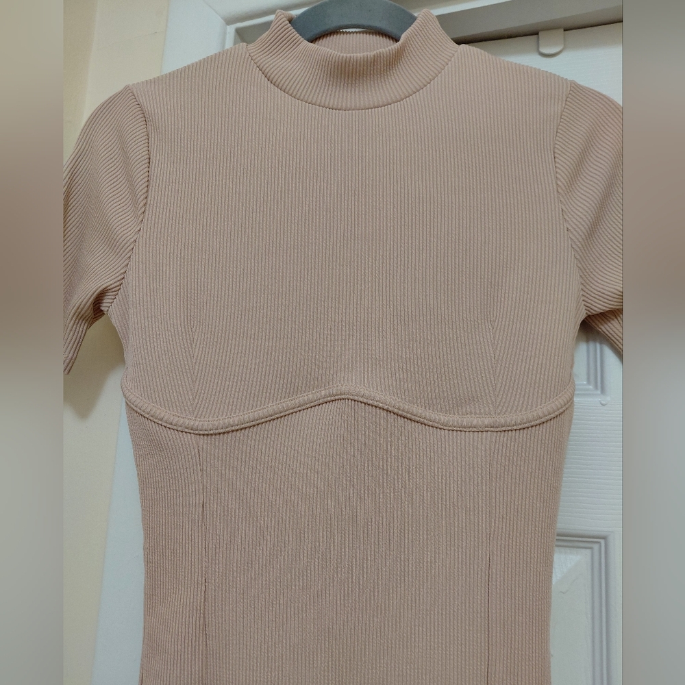 Pretty Little Thing Mock Neck Dress